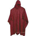 Alma visibilidad de caza de ropa de lluvia desechable Raincoat mujeres